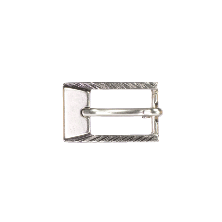 Gürtelschnalle 1,5cm Kairo silber