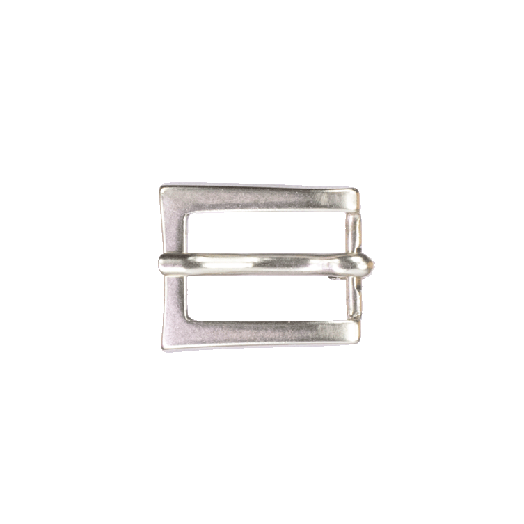 Gürtelschnalle 1,5cm Brisbane silber matt