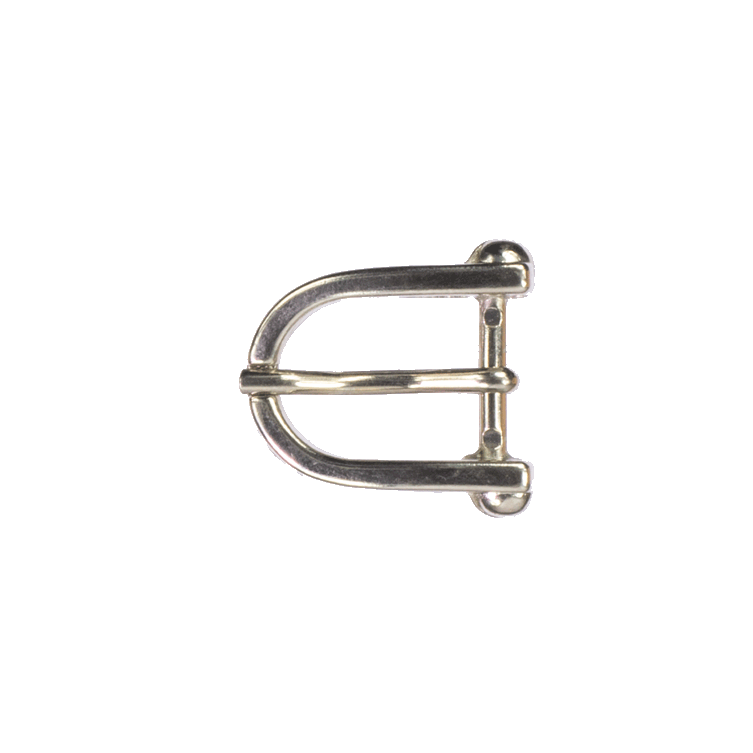 Gürtelschnalle 1,5cm Hufeisen silber