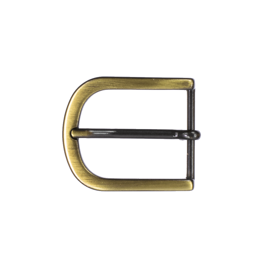 Gürtelschnalle 3cm Nizza messing