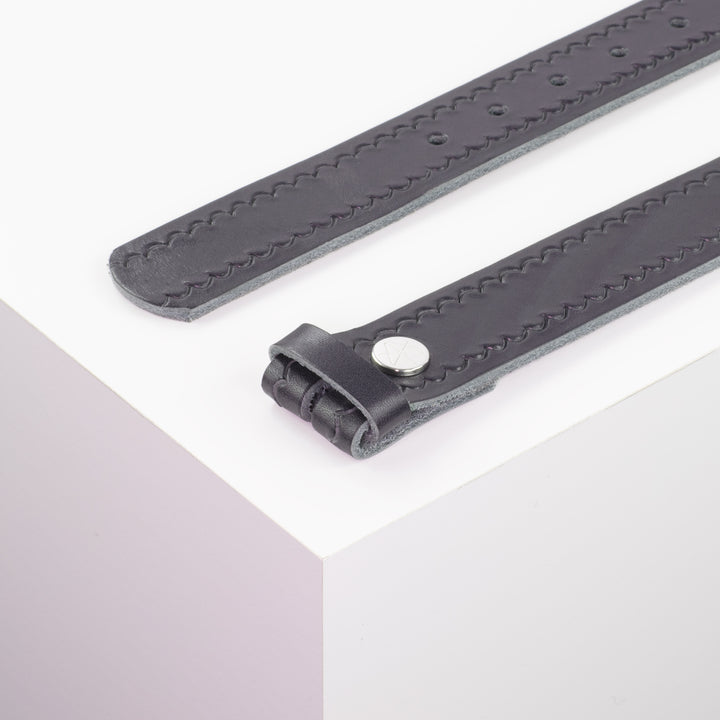 Ledergürtel 3,5cm ohne Schnalle