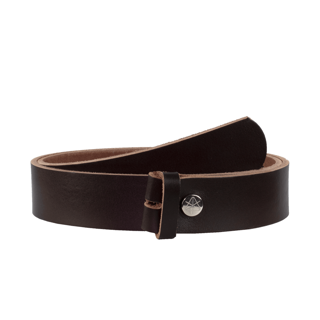 Ledergürtel 4cm ohne Schnalle