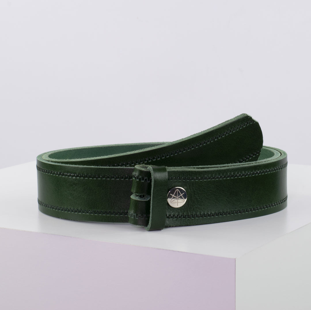 Ledergürtel 4cm ohne Schnalle