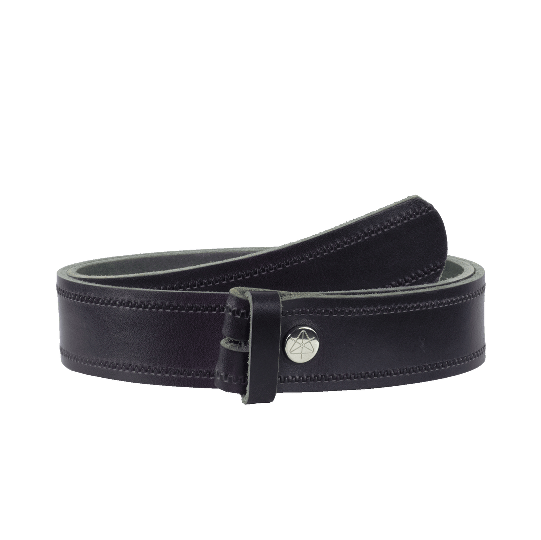 Ledergürtel 4cm ohne Schnalle