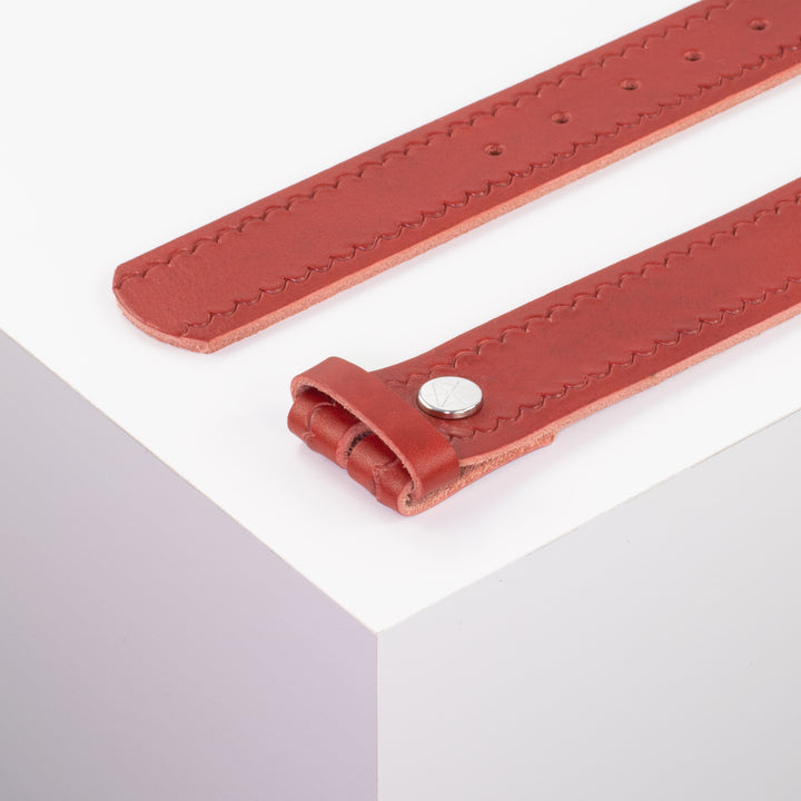 Ledergürtel 4cm ohne Schnalle