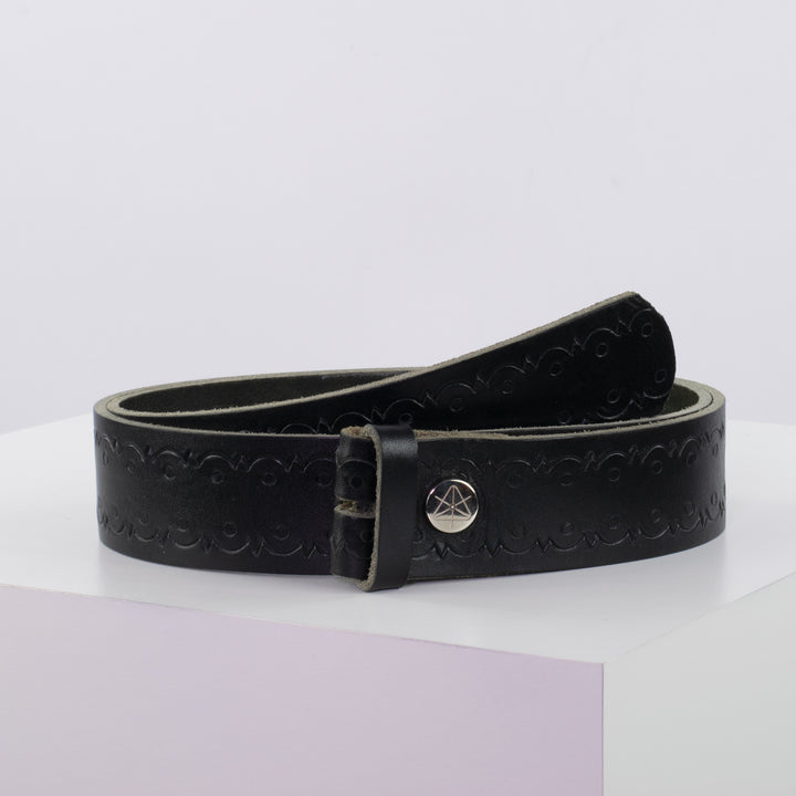 Ledergürtel 4cm ohne Schnalle