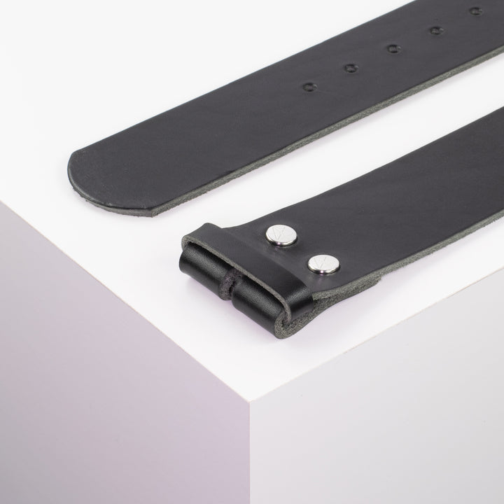 Ledergürtel 5cm ohne Schnalle
